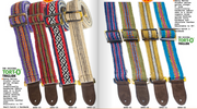 Henry Heller Picador Series Peruvian Cotton Guitar Straps